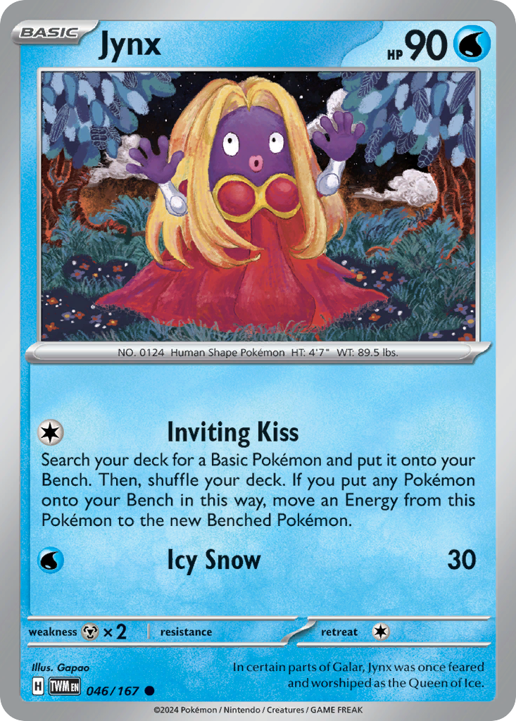 Jynx - 46/167 - Twilight Masquerade SV6 - Common