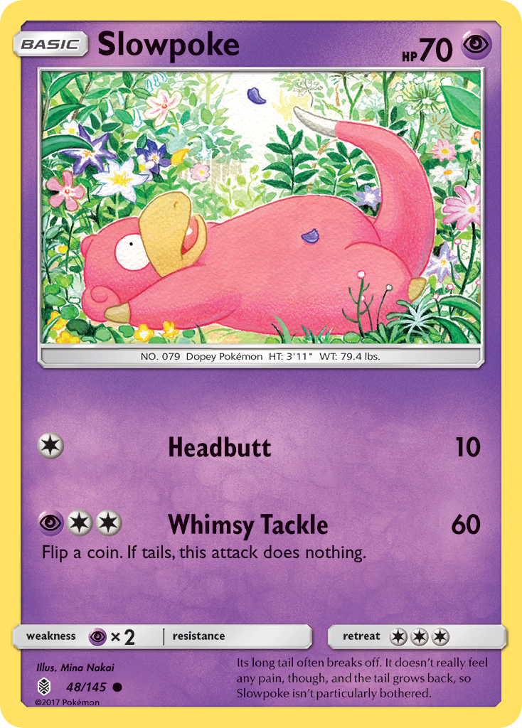 Slowpoke - 48/145 - Guardians Rising SM2 - Common