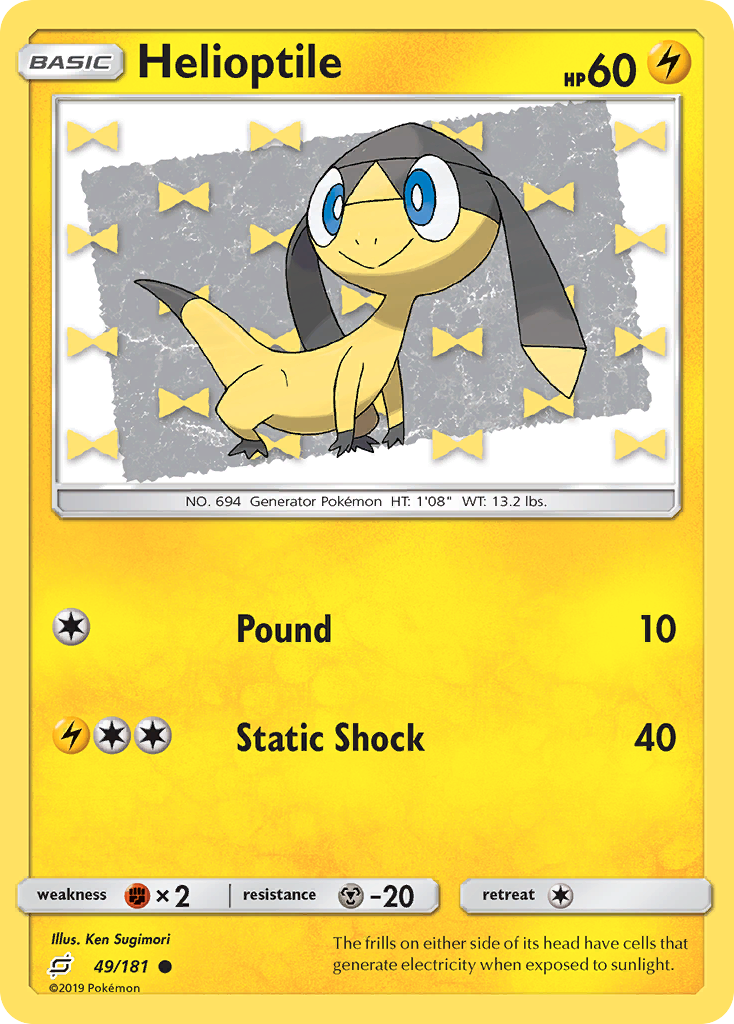 Helioptile - 49/181 - Team Up SM9 - Common
