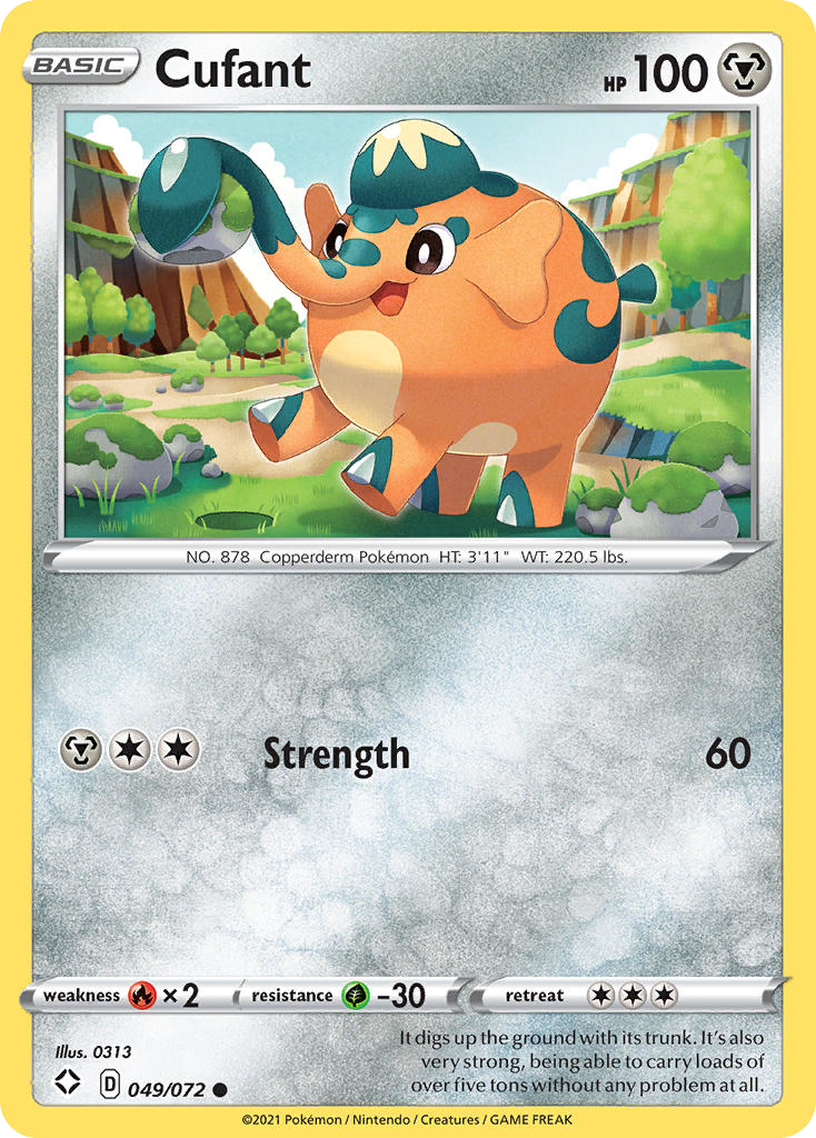 Cufant - 49/72 - Shining Fates SWSH45 - Common