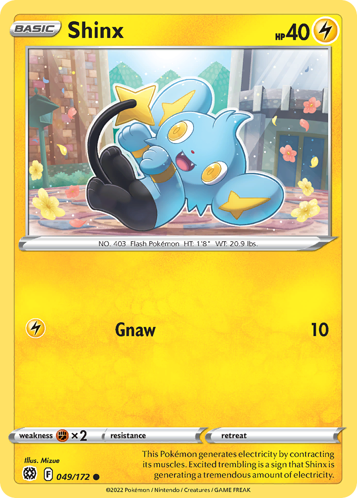 Shinx - 49/172 - Brilliant Stars SWSH9 - Common