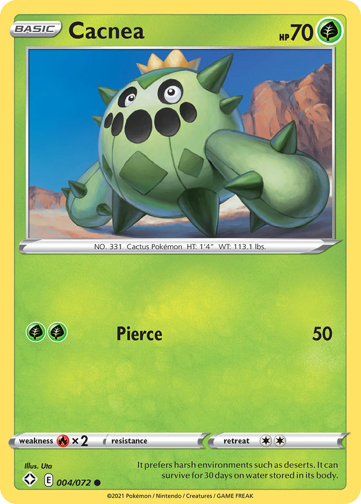 Cacnea - 4/72 - Shining Fates SWSH45 - Common
