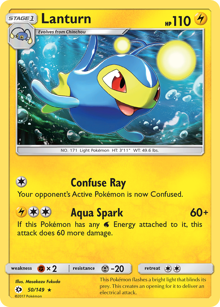 Lanturn - 50/149 - Sun & Moon SM1 - Rare