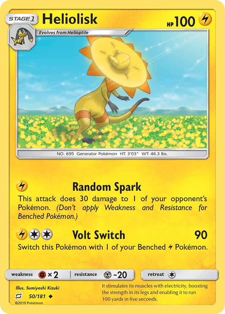 Heliolisk - 50/181 - Team Up SM9 - Uncommon