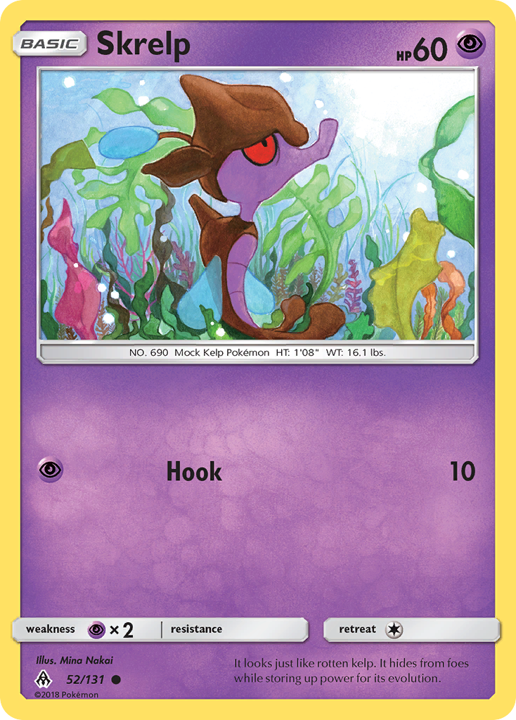 Skrelp - 52/131 - Forbidden Light SM6 - Common