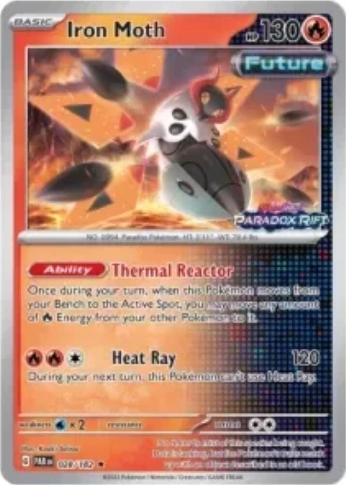 Iron Moth - 028/192 - ESPAÑOL STAMPED Promos SVP - Promo