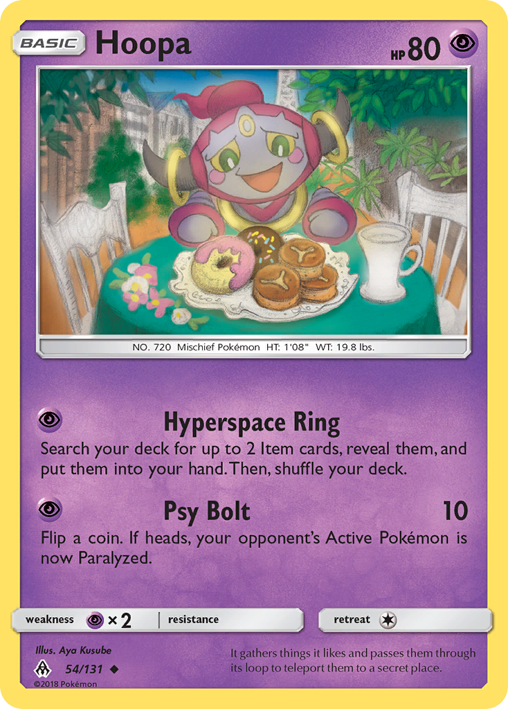 Hoopa - 54/131 - Forbidden Light SM6 - Uncommon