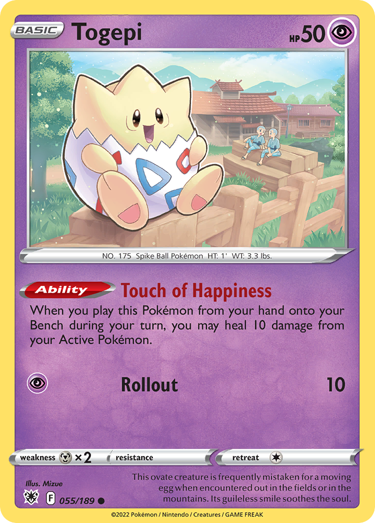 Togepi - 55/189 - Astral Radiance SWSH10 - Common
