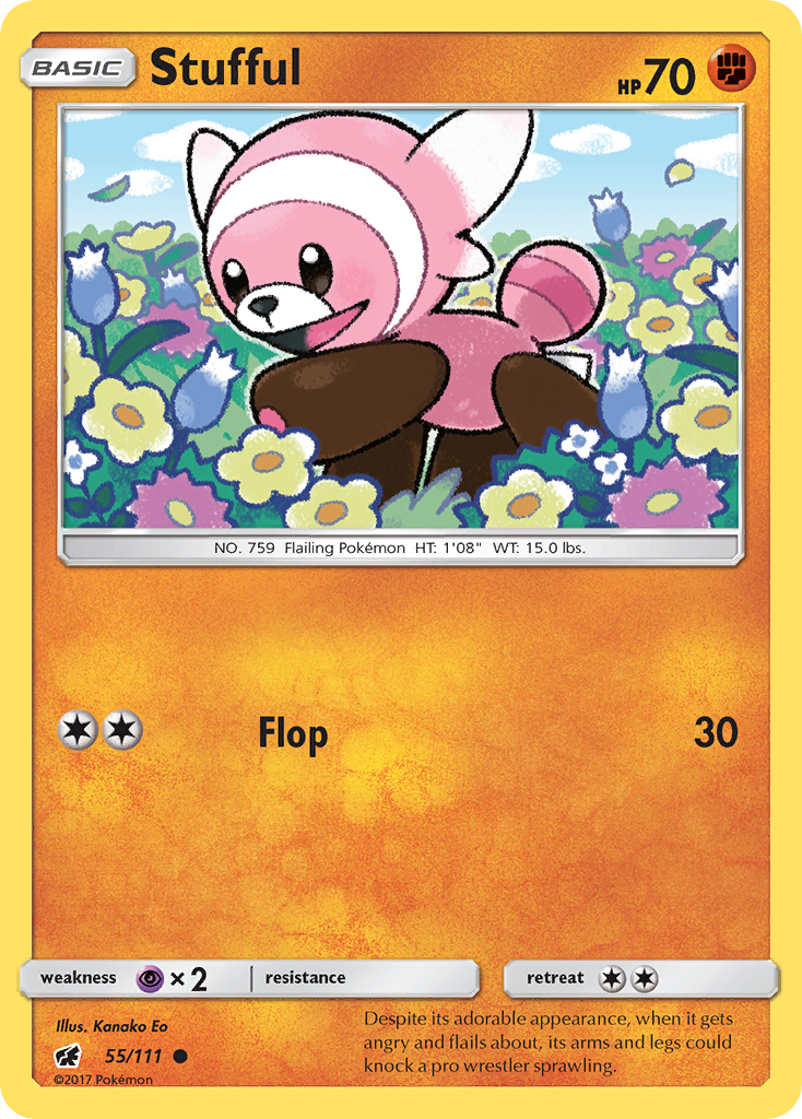 Stufful - 55/111 - Crimson Invasion SM4 - Common