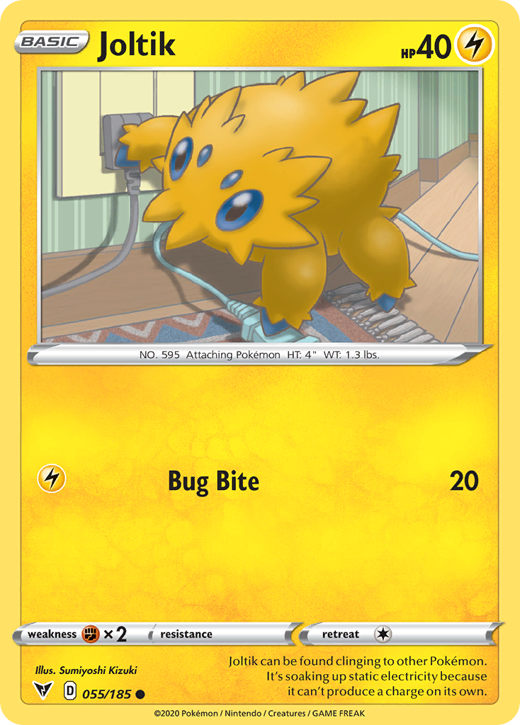Joltik - 55/185 - Vivid Voltage SWSH4 - Common