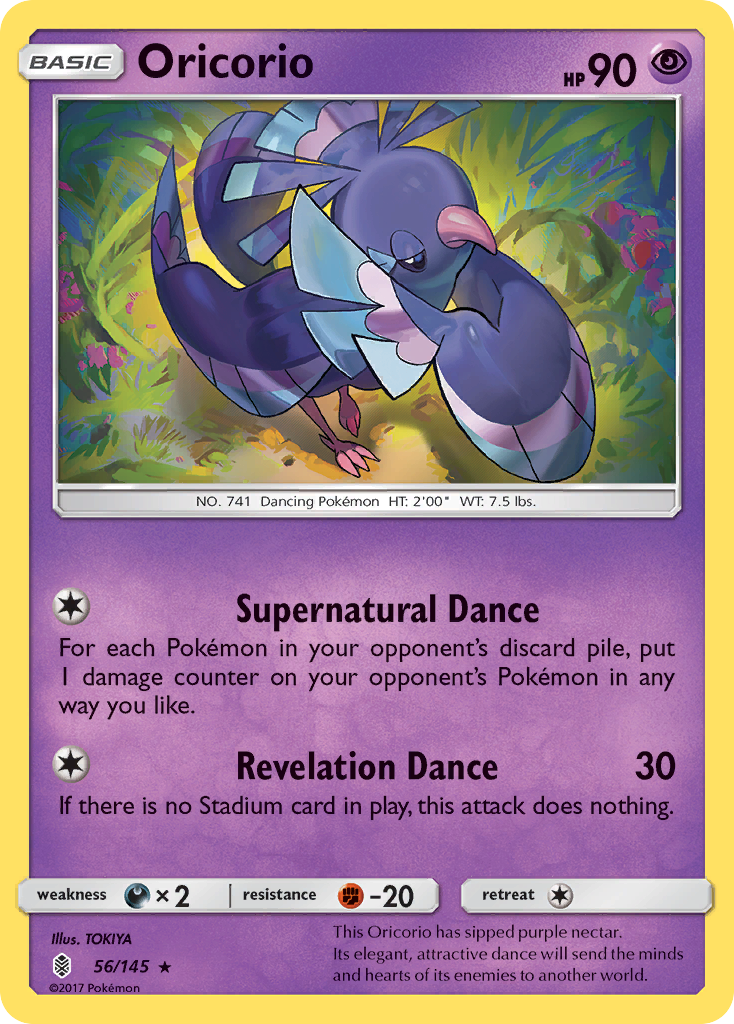 Oricorio - 56/145 - Guardians Rising SM2 - Rare