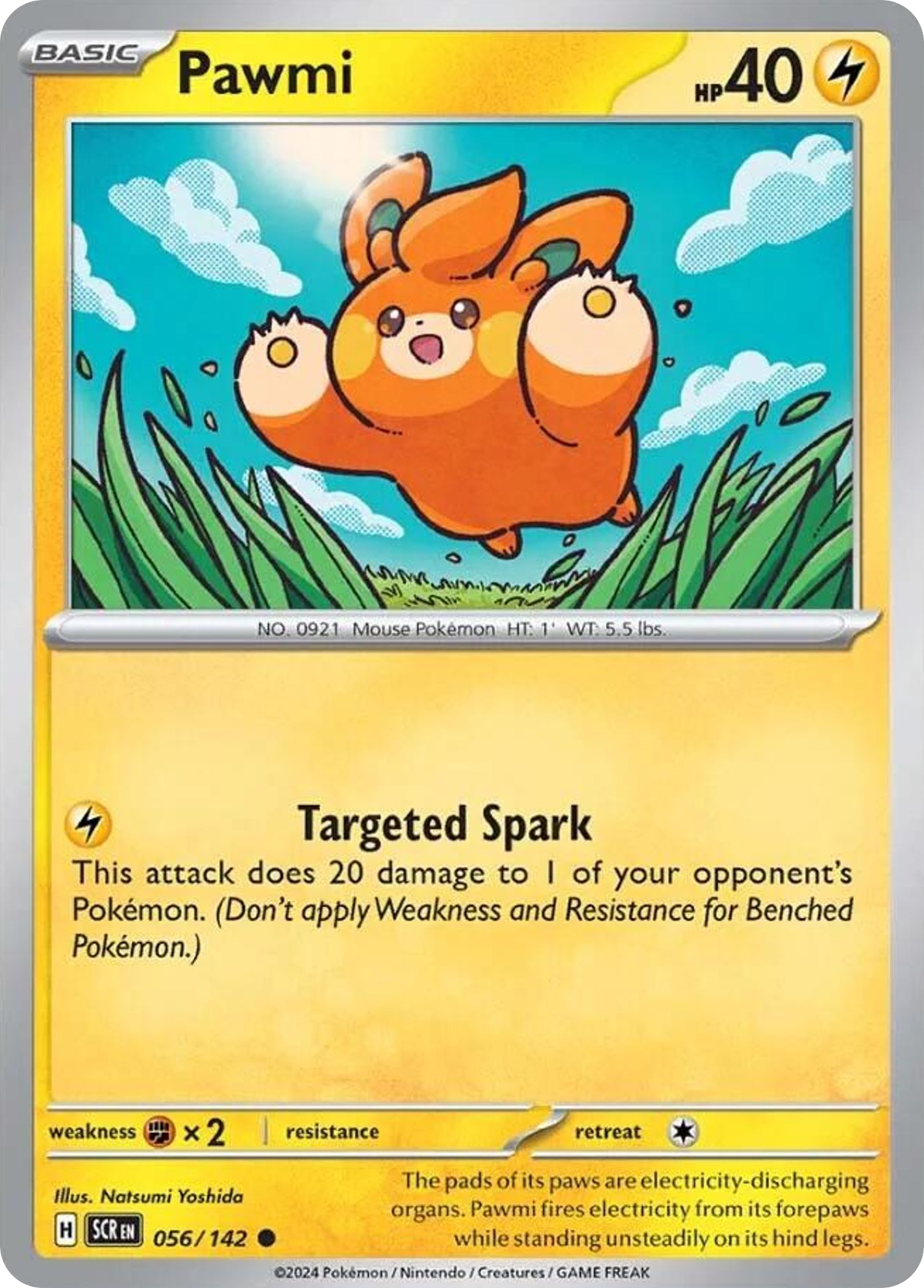 Pawmi - 56/142 - Stellar Crown SV7 - Common