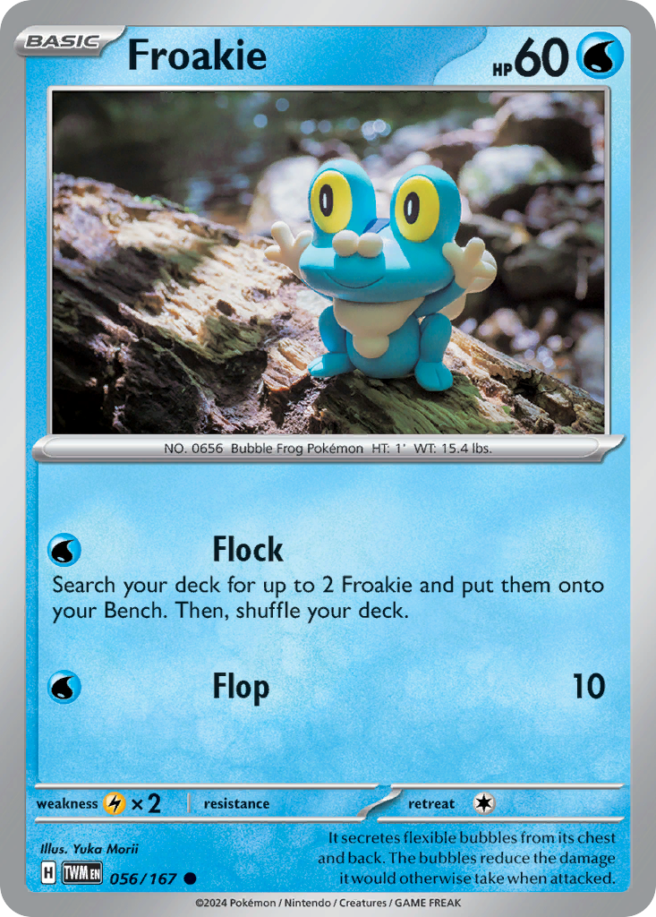 Froakie - 56/167 - Twilight Masquerade SV6 - Common
