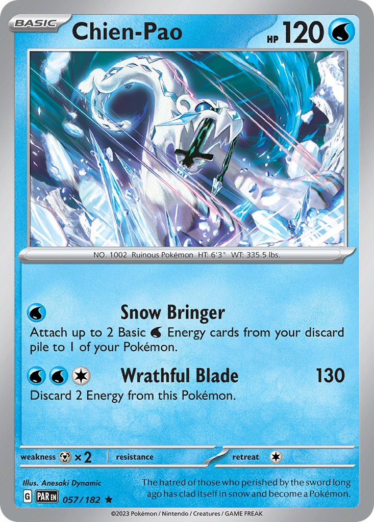 Chien-Pao - 57/182 - Paradox Rift SV4 - Rare