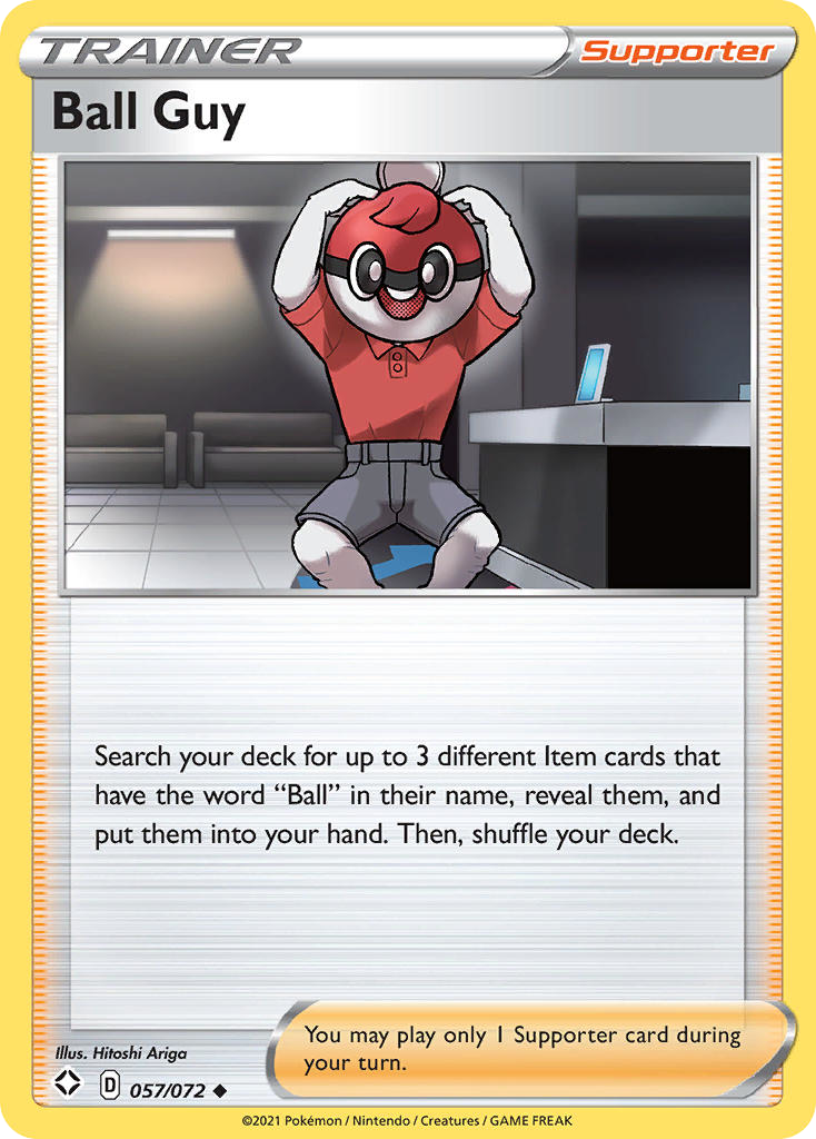 Ball Guy - 57/72 - Shining Fates SWSH45 - Uncommon