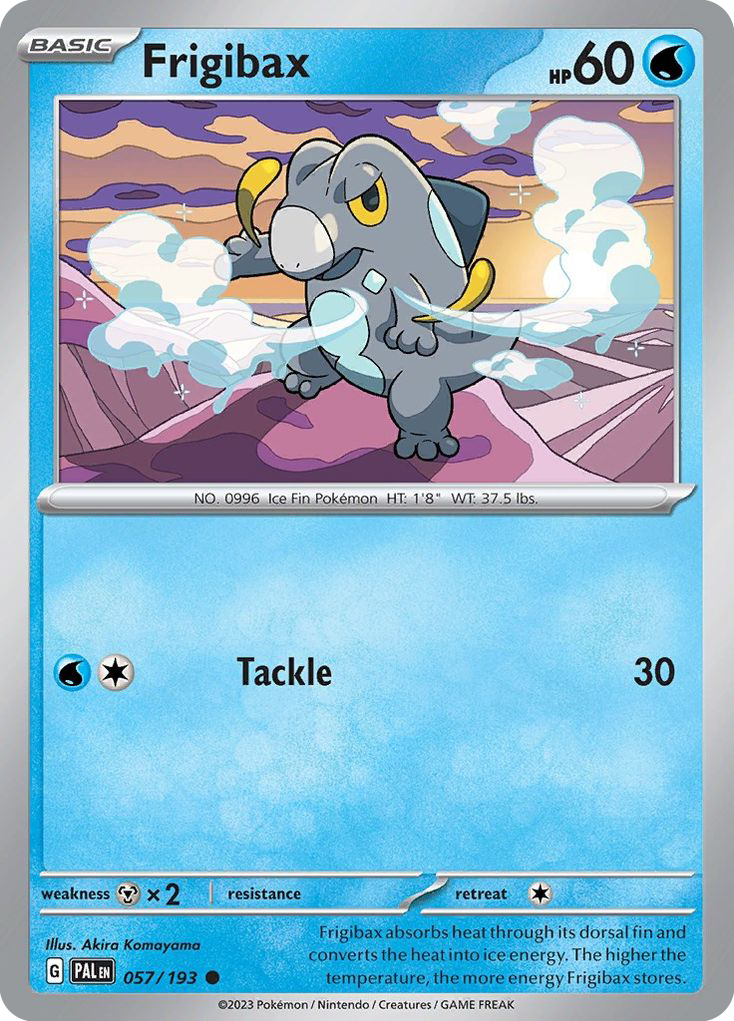 Frigibax - 57/193 - Paldea Evolved SV2 - Common
