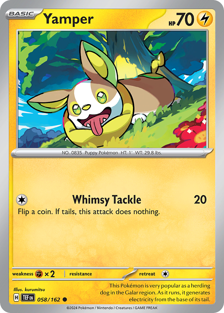 Yamper - 58/162 - Temporal Forces SV5 - Common