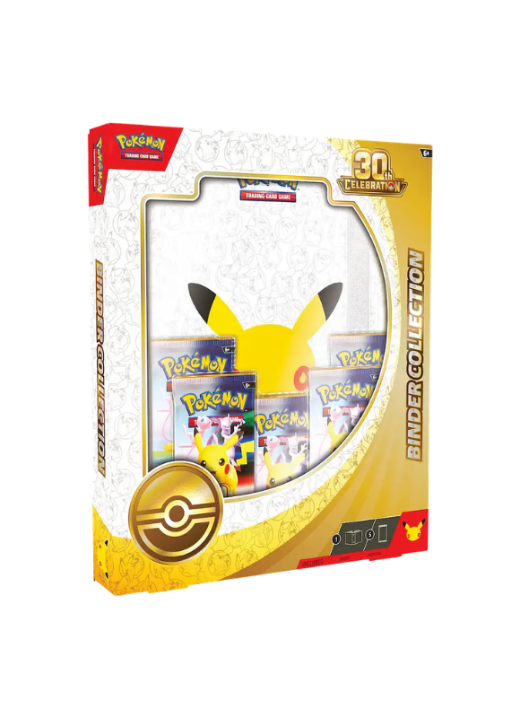 (Reserva 10/10) Pokemon TCG: 30th Celebration Binder Collection INGLES (Scarlet & Violet)