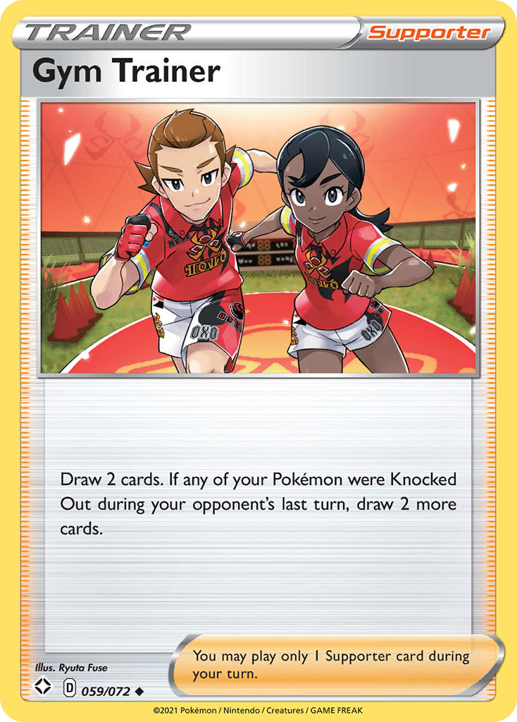 Gym Trainer - 59/72 - Shining Fates SWSH45 - Uncommon