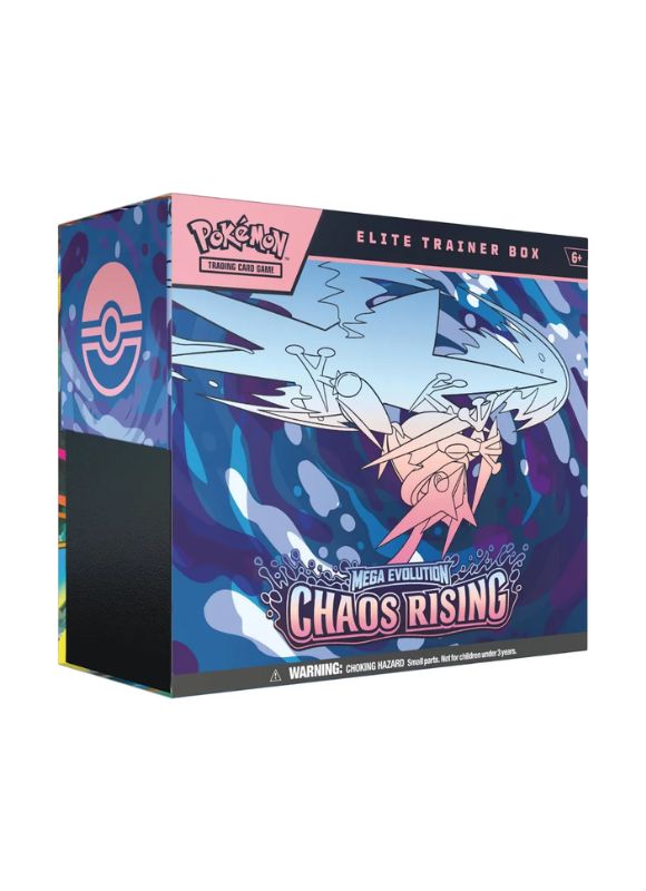 (PREVENTA 18/05/26) Pokemon TCG: Chaos Rising Elite Trainer Box INGLES (Mega Evolutions)