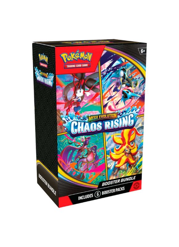 (PREVENTA 18/05/26) Pokémon TCG - Chaos Rising Booster Bundle INGLES (Mega Evolution)