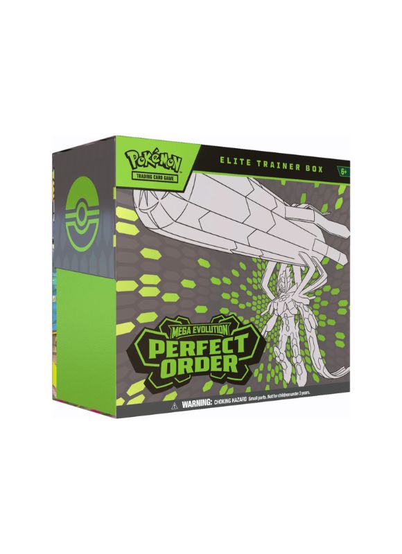 Pokemon TCG: Perfect Order Elite Trainer Box INGLES (Mega Evolutions)