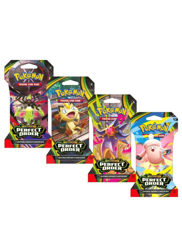Pokémon TCG - Perfect Order Sleeved Booster Pack INGLES (Mega Evolution)