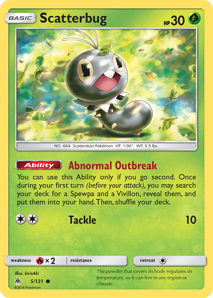 Scatterbug - 5/131 - Forbidden Light SM6 - Common