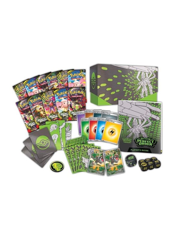 Pokemon TCG: Perfect Order Elite Trainer Box INGLES (Mega Evolutions)