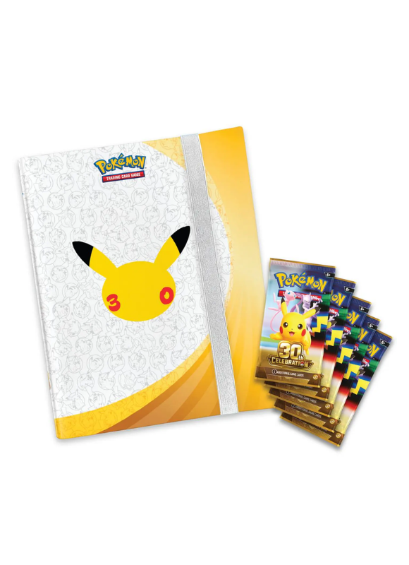 (Reserva 10/10) Pokemon TCG: 30th Celebration Binder Collection INGLES (Scarlet & Violet)