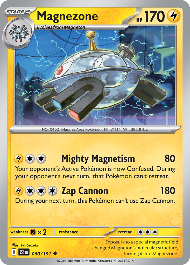 Magnezone - 60/191 - Surging Sparks SV8 - Uncommon