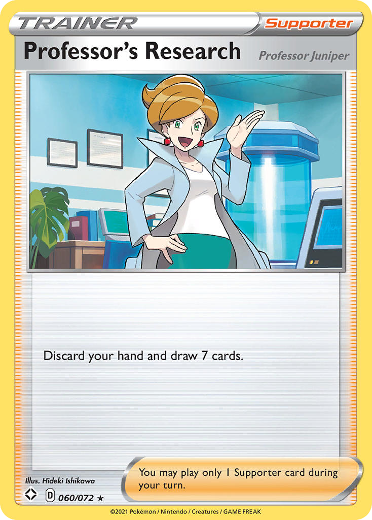 Professor's Research - 60/72 - Shining Fates SWSH45 - Rare