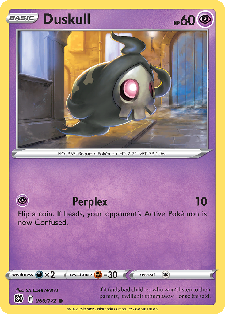 Duskull - 60/172 - Brilliant Stars SWSH9 - Common