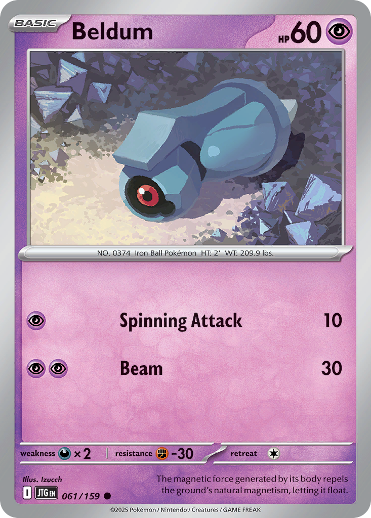 Beldum - 61/159 - Journey Together SV9 - Common