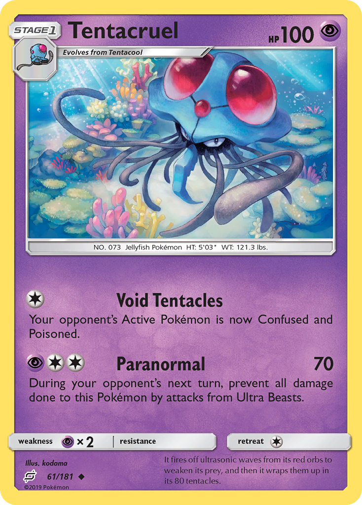 Tentacruel - 61/181 - Team Up SM9 - Uncommon
