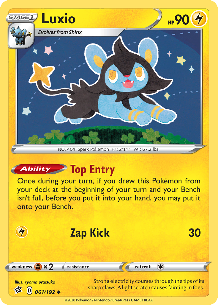 Luxio - 61/192 - Rebel Clash SWSH2 - Uncommon