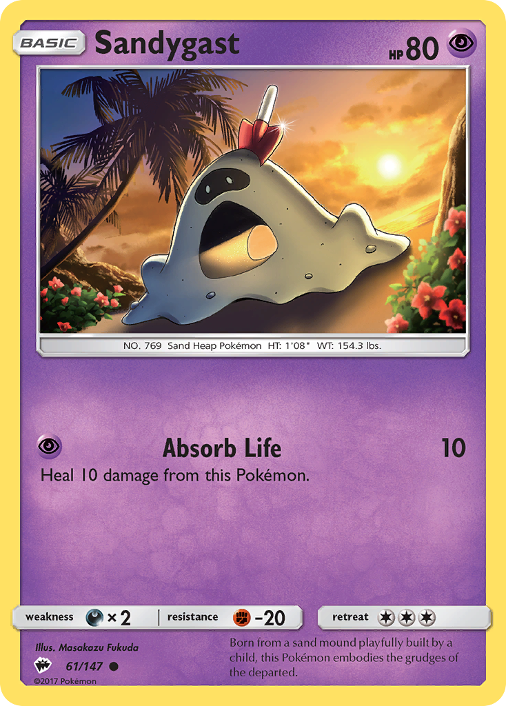 Sandygast - 61/147 - Burning Shadows SM3 - Common