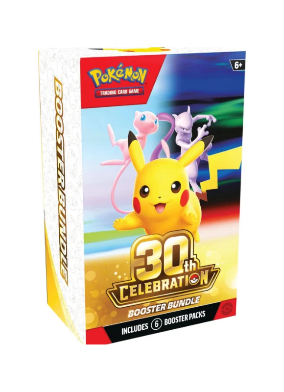 Pokemon TCG: 30th Celebration Booster Bundle ESPAÑOL (Mega Evolution)