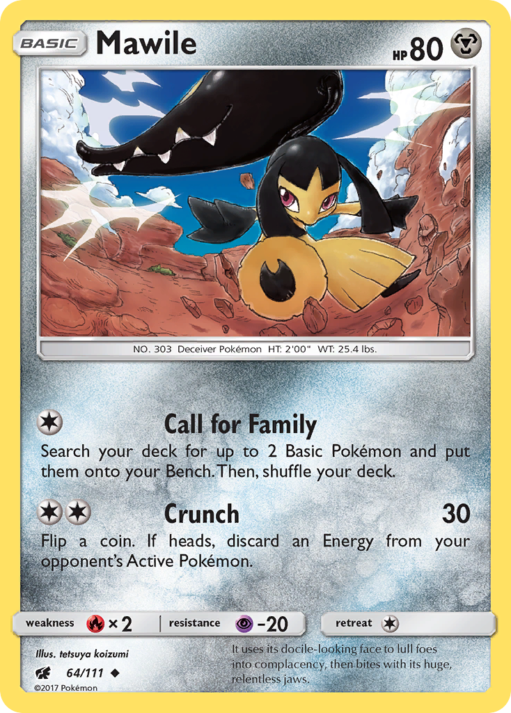 Mawile - 64/111 - Crimson Invasion SM4 - Uncommon