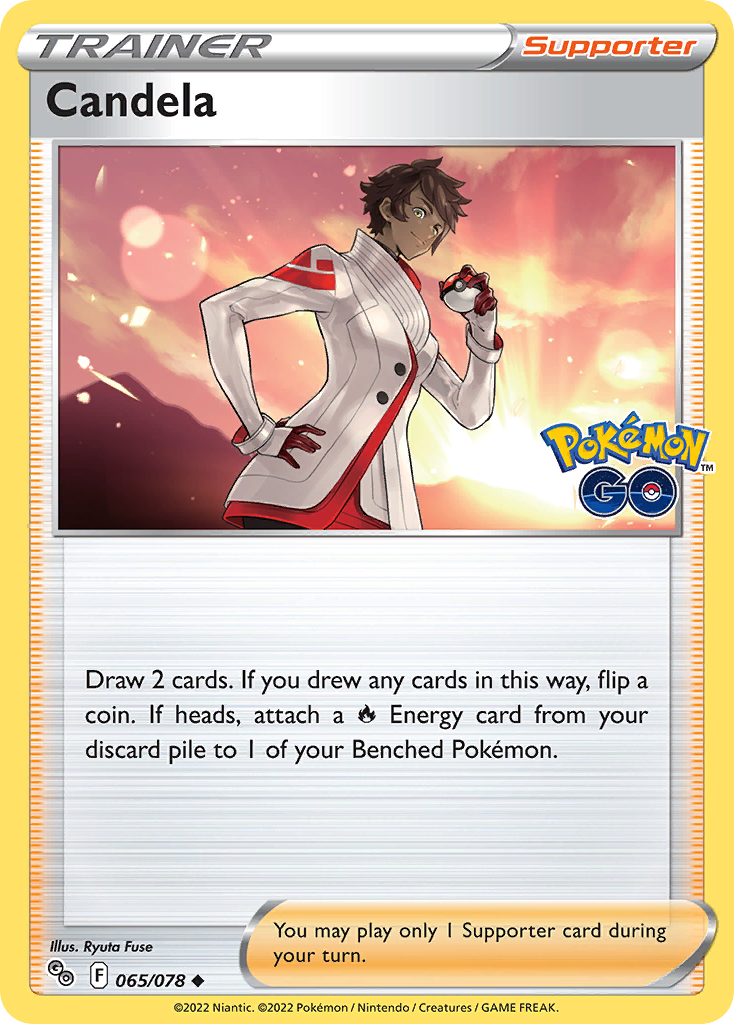 Candela - 65/78 - Pokémon GO PGO - Uncommon