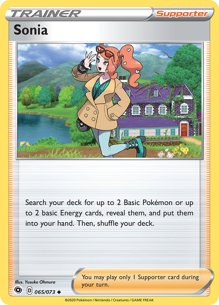 Sonia - 65/73 - Champion's Path SWSH35 - Uncommon