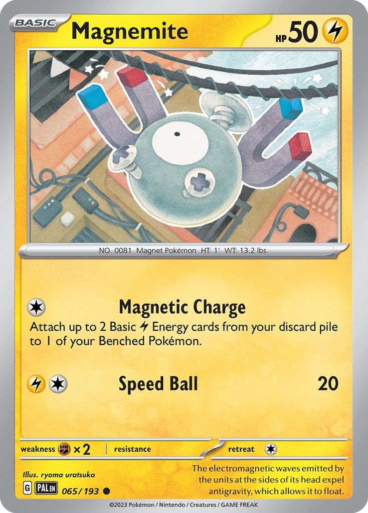 Magnemite - 65/193 - Paldea Evolved SV2 - Common