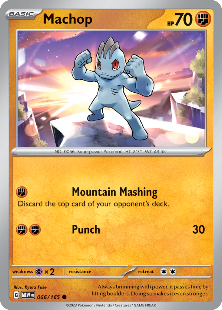 Machop - 66/165 - 151 SV3PT5 - Common