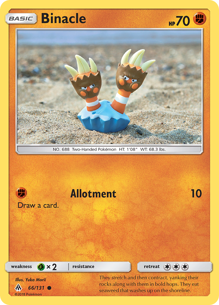 Binacle - 66/131 - Forbidden Light SM6 - Common