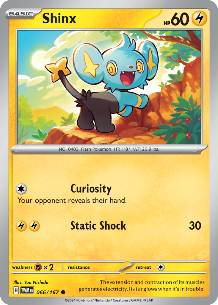 Shinx - 66/167 - Twilight Masquerade SV6 - Common