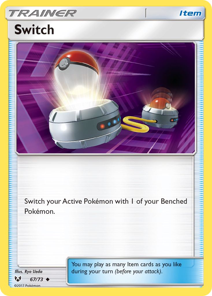 Switch - 67/73 - Shining Legends SM35 - Uncommon