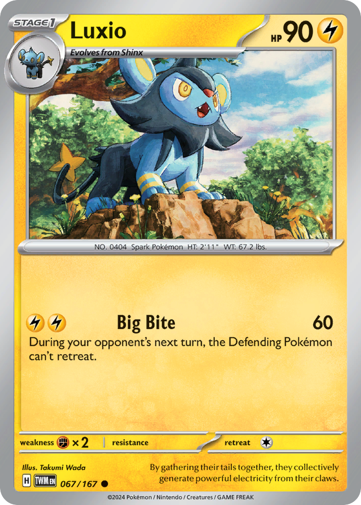 Luxio - 67/167 - Twilight Masquerade SV6 - Common