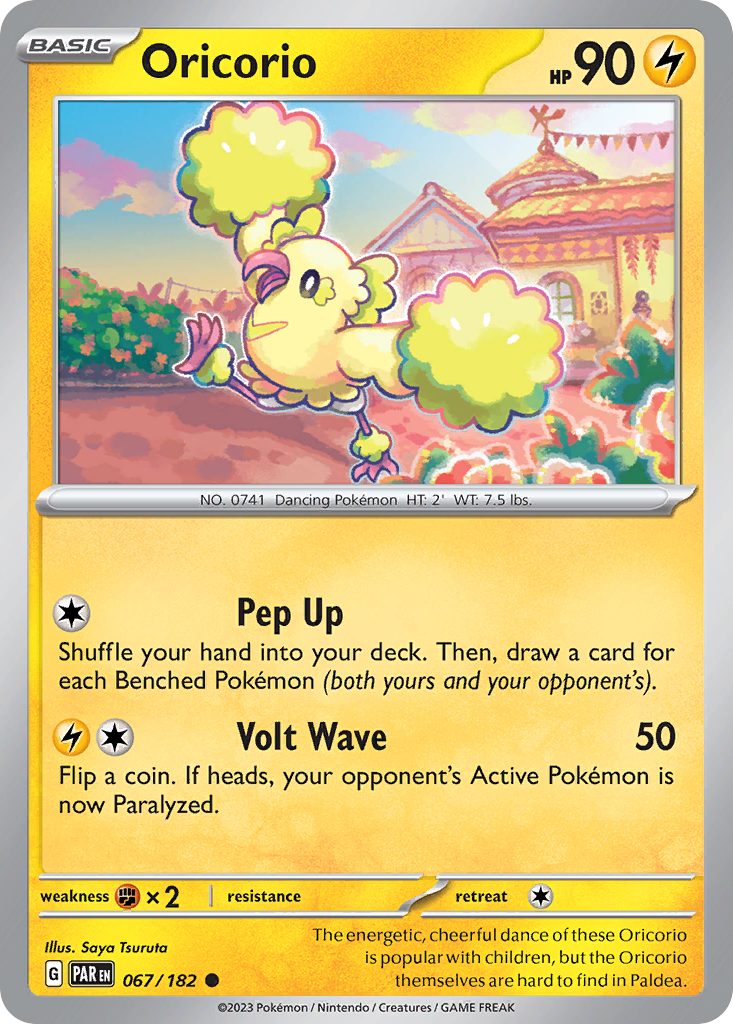 Oricorio - 67/182 - Paradox Rift SV4 - Common