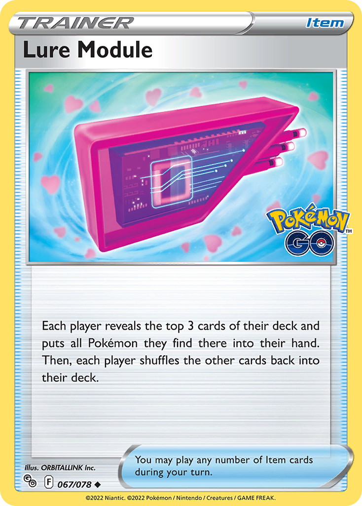 Lure Module - 67/78 - Pokémon GO PGO - Uncommon