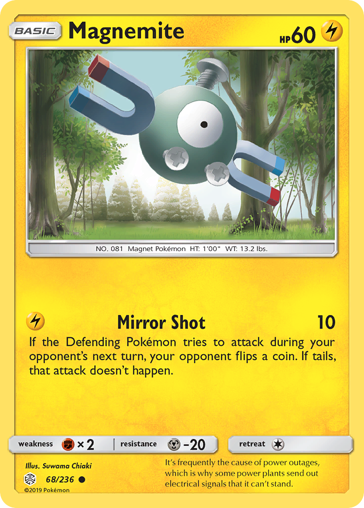 Magnemite - 68/236 - Cosmic Eclipse SM12 - Common